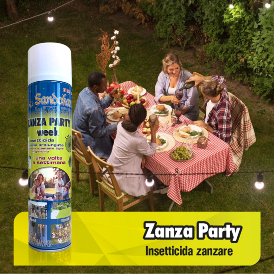 Insetticida Zanza Party week 