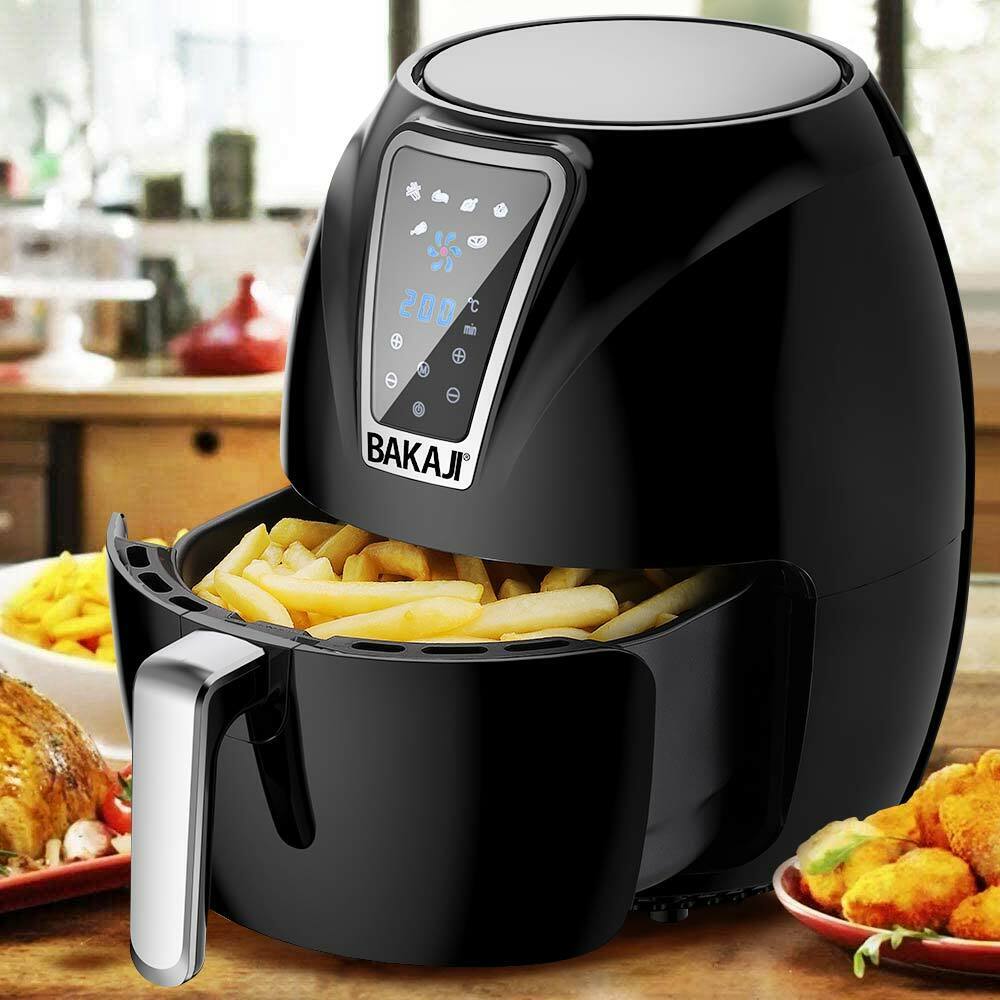 Friggitrice Aria Calda Digitale Senza Olio Airfryer 3,2 Lt Frigge Cuoce 1300W