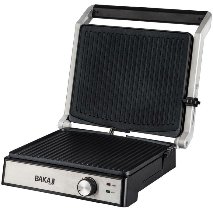 Piastra Elettrica Bistecchiera 2000W Antiaderente Tostapane Grill Panin Sandwich