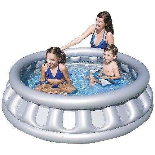 Piscina Gonfiabile Astronave SpaceShip Esterno Fuori Terra 147x41 cm Bestway