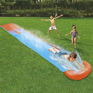 Acqua Scivolo Ferroviario Bambini 488cm Gioco Esterno Giardino Piscina Bestway