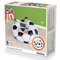 Poltrona Pallone Da Calcio Poltroncina Soccer 114x112x66cm Sedia Bestway 75010