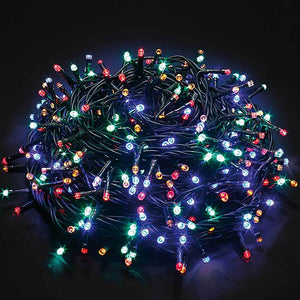 Catena Luminosa 1000 LED Luci Albero Natale Lucciole Multicolore Esterno 24V