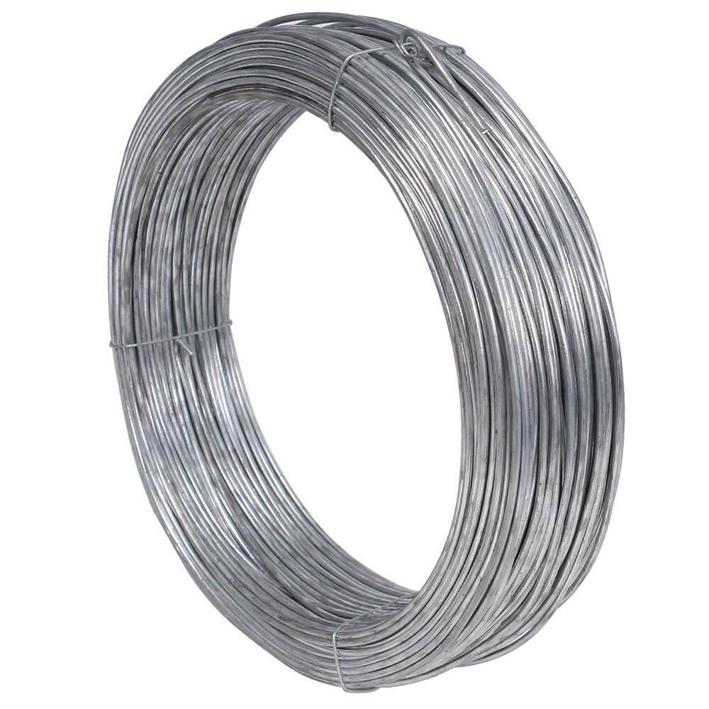 Rotolo Filo di Ferro Zincato per Legature Diam. 2,7 mm Lunghezza 100 mt Silver