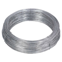 Rotolo Filo di Ferro Zincato per Legature Diam. 2,7 mm Lunghezza 100 mt Silver