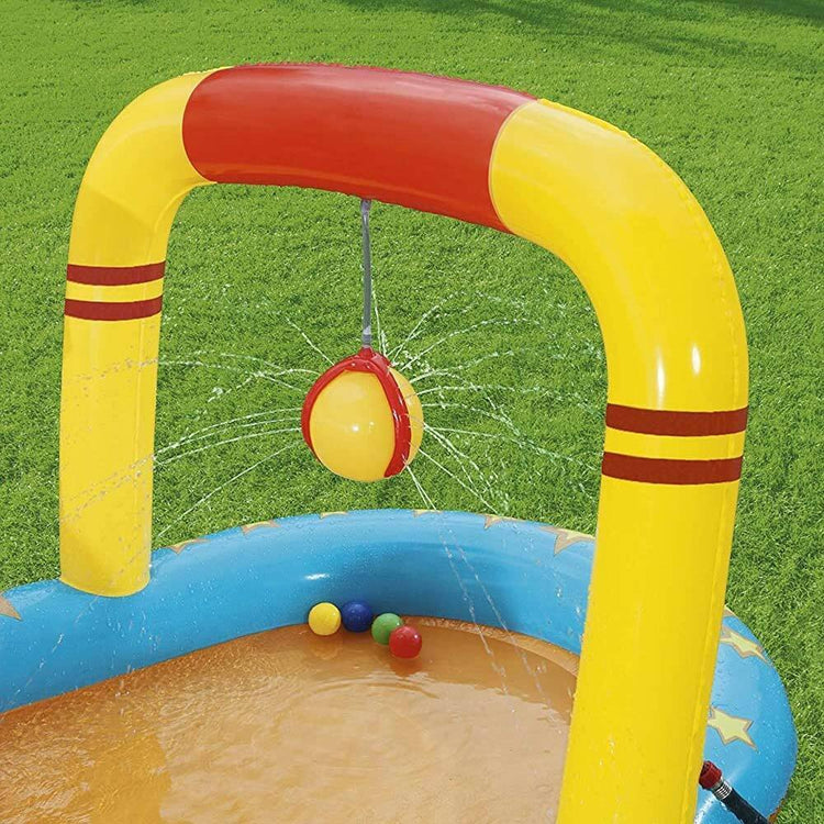 Piscina Gonfiabile Playcenter Piccolo Campine Bambini 435x213 Scivolo 5 Sport