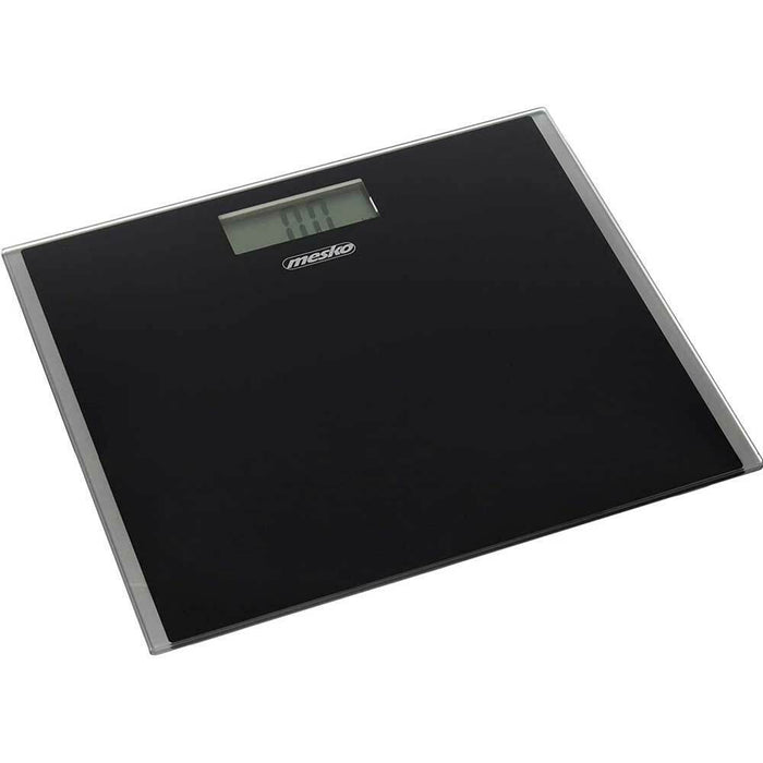 Bilancia Pesapersona Digitale Display LCD Design Slim Max 150Kg da Bagno Nero