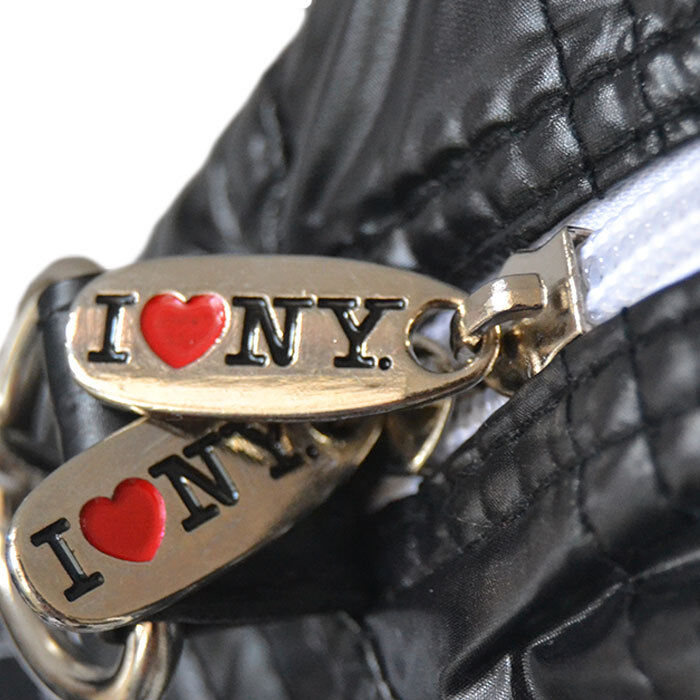 Borsa Rettangolare In Pelle Con Tracolla I Love New York 30x34 cm