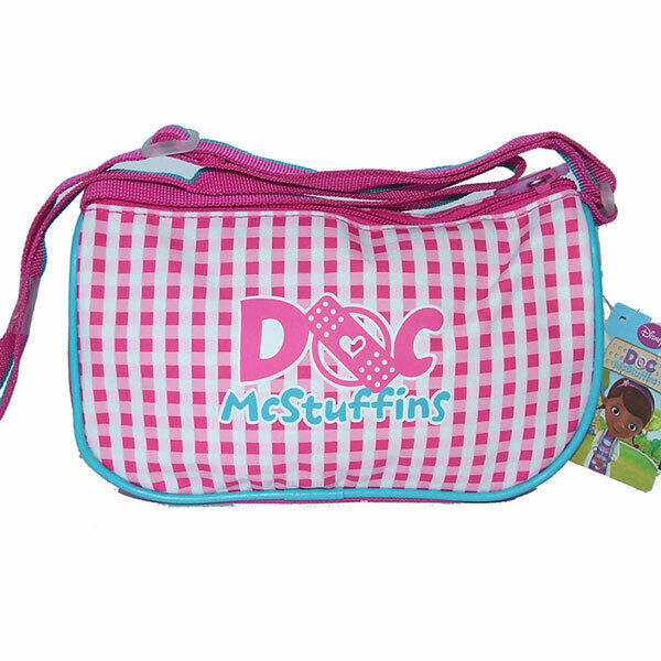 Borsa Tracolla per Scuola Viaggio e Tempo Libero Disney Dottoressa Peluche