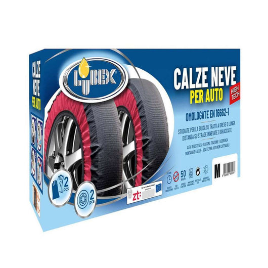 Calze Da Neve Omologate Per Auto - Taglia M - Bigmat