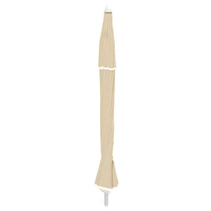 Ombrellone Mare Spiaggia Giardino 220cm Alluminio 16 Stecche con Custodia Beige