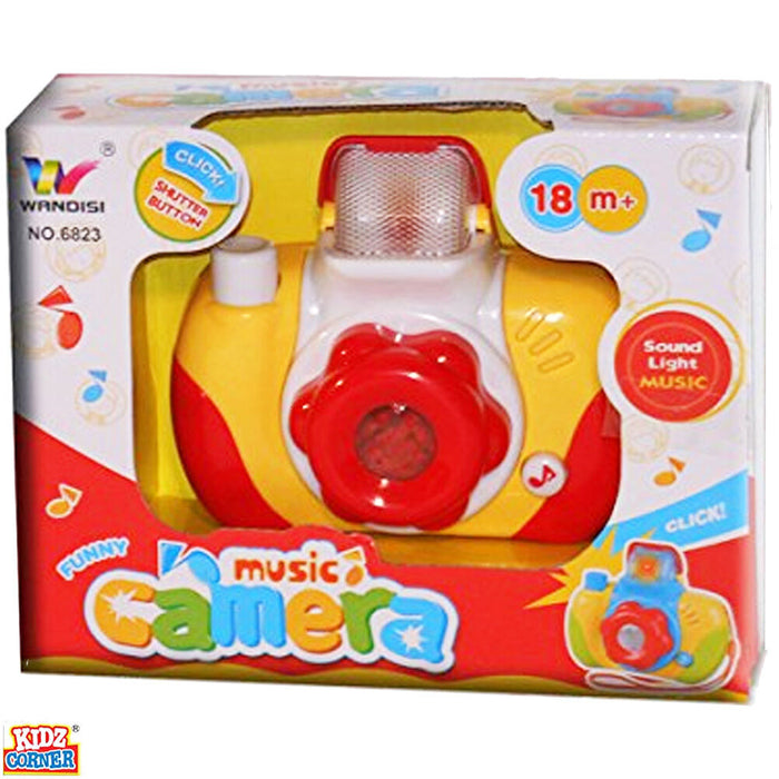 Macchina Fotografica Music Camera Music Suoni E Luci Prima Infanzia Kidz Corner