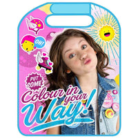 PROTEGGISEDILE ANTERIORE AUTO DISNEY SOY LUNA UNIVERSALE IN PVC ACCESSORI AUTO