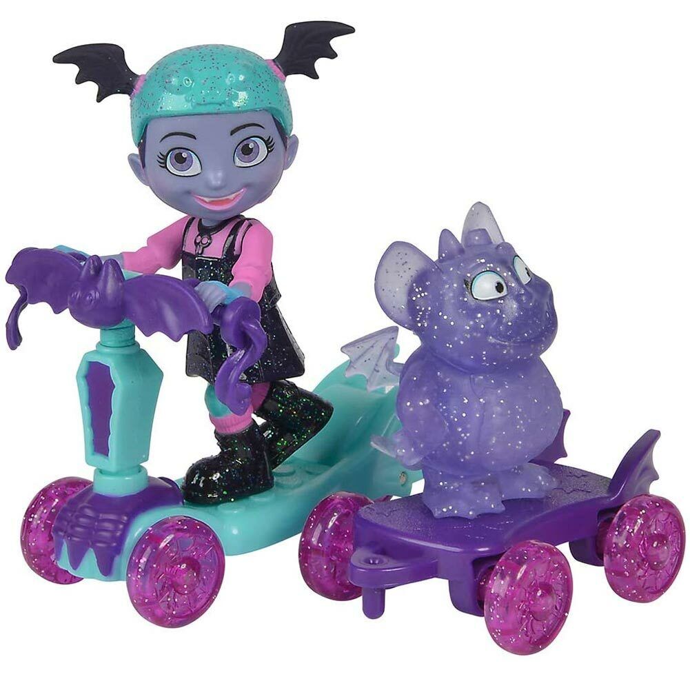 Playset Personaggi Vampirina + Gregoria con Monopattino Giocattolo Bambini