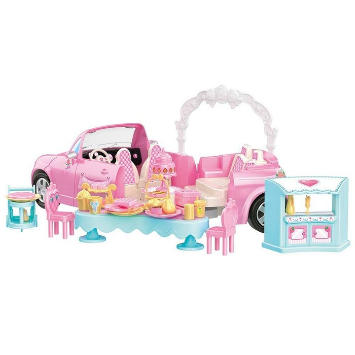 Macchina Playset Matrimonio Giocattolo Bambini con Bambola e Accessori Gioco