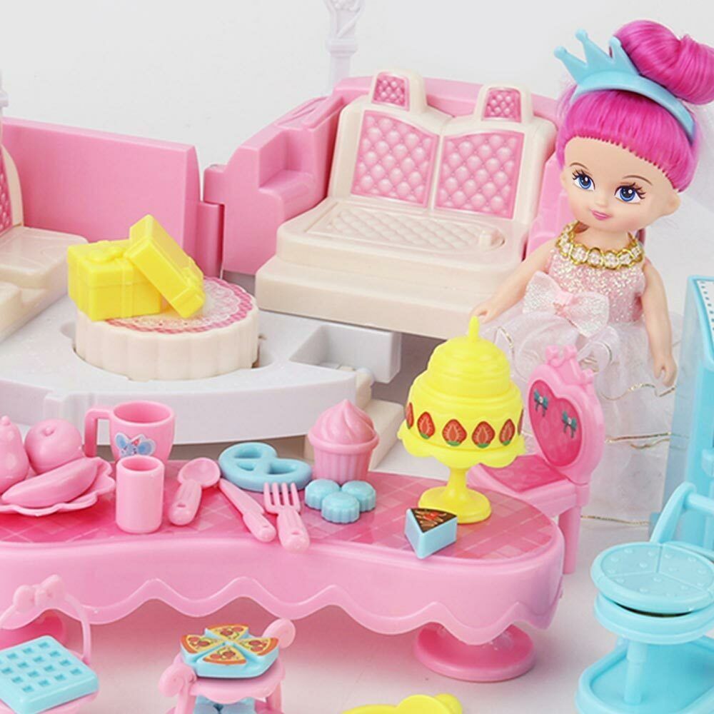 Macchina Playset Matrimonio Giocattolo Bambini con Bambola e Accessori Gioco