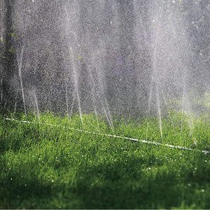 Tubo Piatto Microforato 15 Mt Irrigazione Giardino Piante Esterno con Connettore