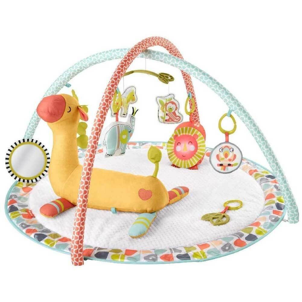 Fisher-Price Palestrina Neonato Musicale Giraffa in Tessuto Giocattoli Pendenti