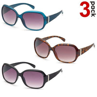 3 Occhiali da Sole ReflexxVision UV 400 Donna modello Ragusa Colori Assortiti