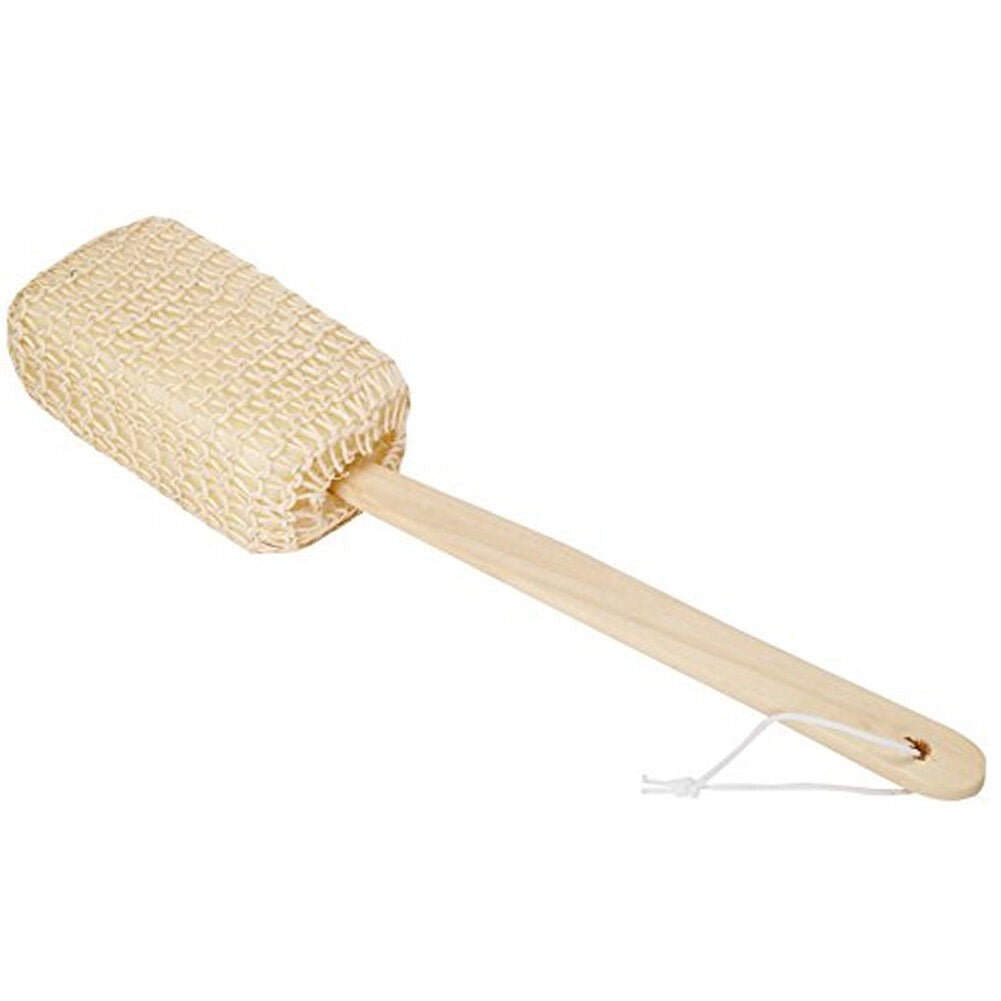 Spugna Da Massagio Con Manico In Legno Spugnetta MassageSponge e Wooden Handle