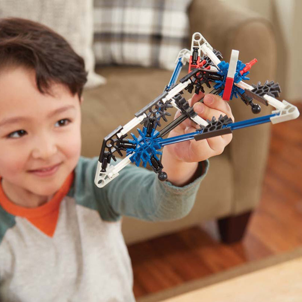 Costruzioni Knex Imagine 60 Pz Aereo Stealth Grandi Giochi Per Bambini 5-10 Anni