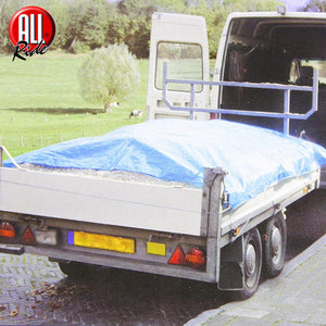 Telo Copertura Carico Rimorchi Camion 250x140 cm All Ride + 4 Cinghie Protezione