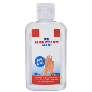 Set 3pz Gel Mani 80ml Tascabile Protettivo Igiene Mani Pulite Elimina Batteri