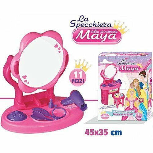 Specchiera Da Tavolo Per Bambine Principessa Maia Playset Con Accessori