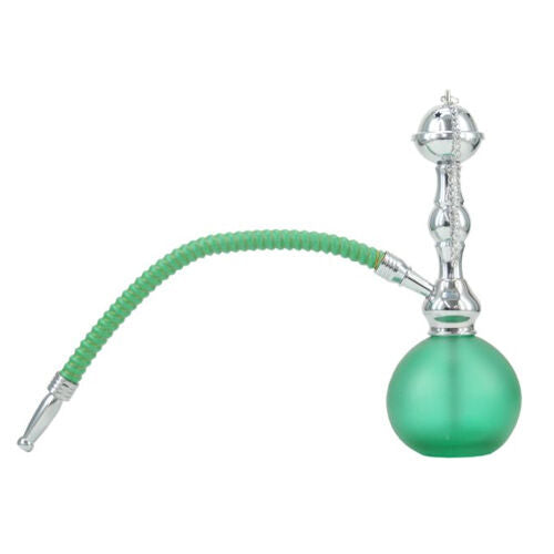 Mini Narghilè Coney 17,5 cm di colore verde o ambra 1 tubo e base rotonda