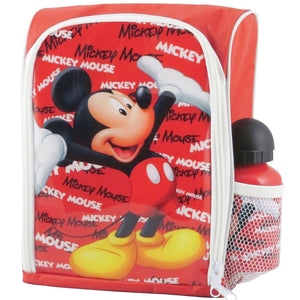 Borsa Termica 31 x 21,2 x 7 cm con Borraccia in Inclusa Disney Topolino