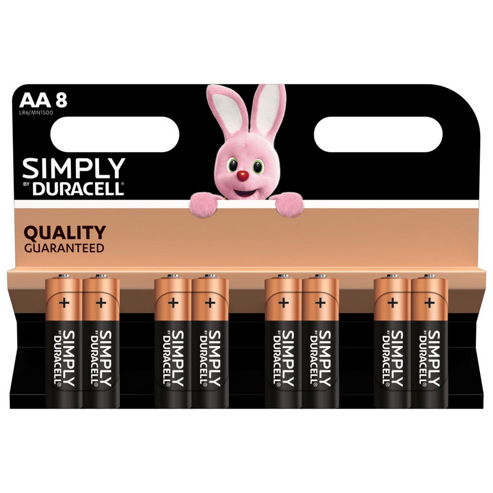 12blister duracell simply alcalina stilo bl.8pz. mn1500 cod:ferx.36385