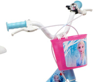 Bicicletta per Bambina 16" 2 Freni Disney Frozen Azzurra