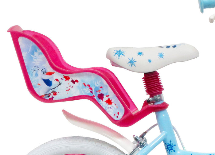 Bicicletta per Bambina 16" 2 Freni Disney Frozen Azzurra