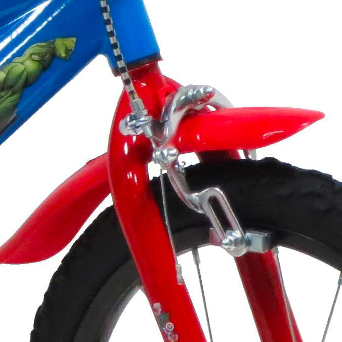 Bicicletta per Bambino 16" 2 Freni Marvel Avengers Multicolore