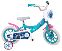 Bicicletta per Bambina 12" 1 Freno Disney Frozen Azzurro