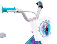 Bicicletta per Bambina 12" 1 Freno Disney Frozen Azzurro