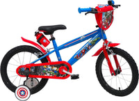 Bicicletta per Bambino 14" 2 Freni Marvel Avengers Multicolore