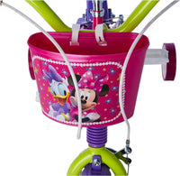 Bicicletta per Bambina 16" 2 Freni Disney Minnie Rosa