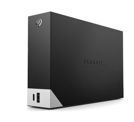 Seagate one touch desktop w hub 6tb hdd black disco rigido esterno usb type-a / usb type-c 3.2 gen 1 (3.1 gen 1) nero - STLC6000400