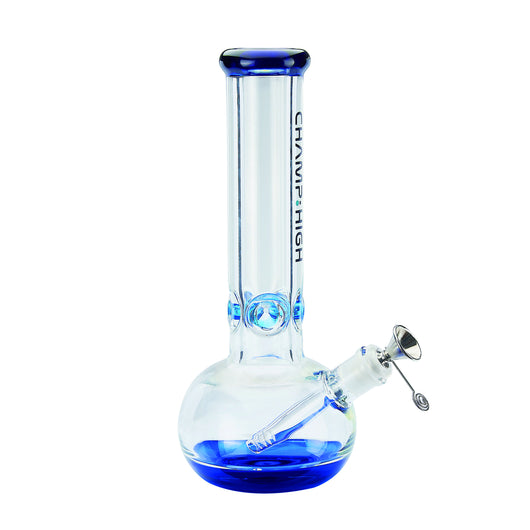 Bong Champ High In Vetro Blu 30cm - Polyflame 40506145