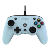 Gamepad nacon xbxprocampastblue pro compact xbox controller pastel blu