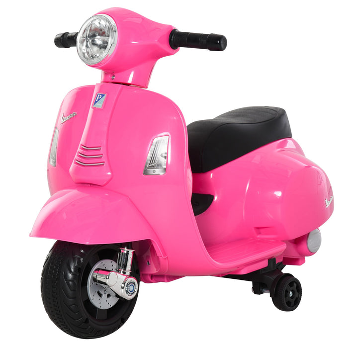 Piaggio Mini Vespa GTS Elettrica 6V per Bambini Rosa