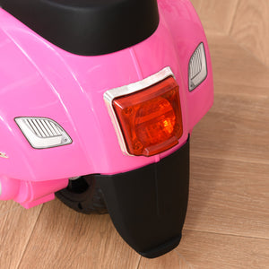 Piaggio Mini Vespa GTS Elettrica 6V per Bambini Rosa