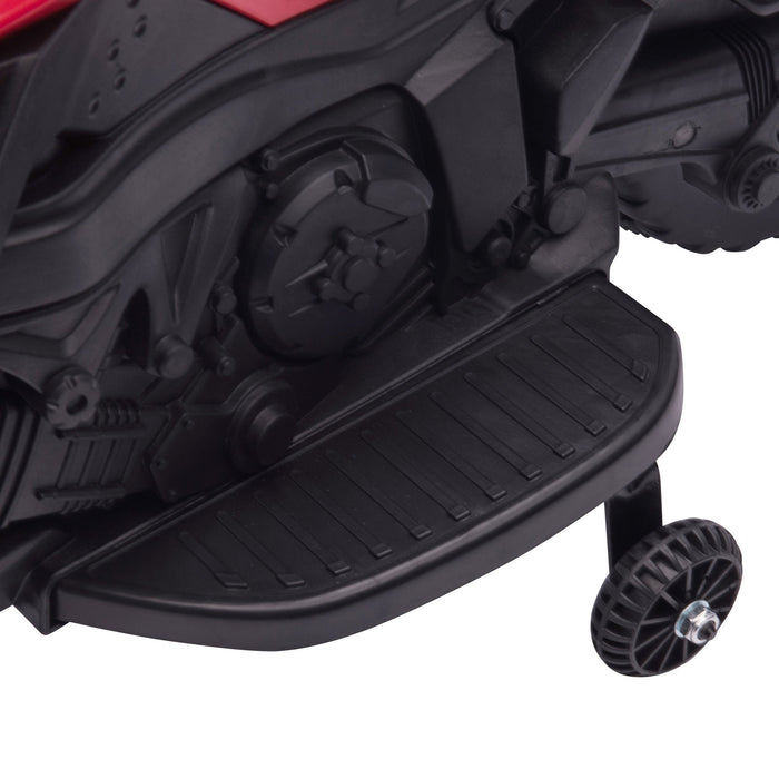 Moto Elettrica per Bambini 6V Rossa