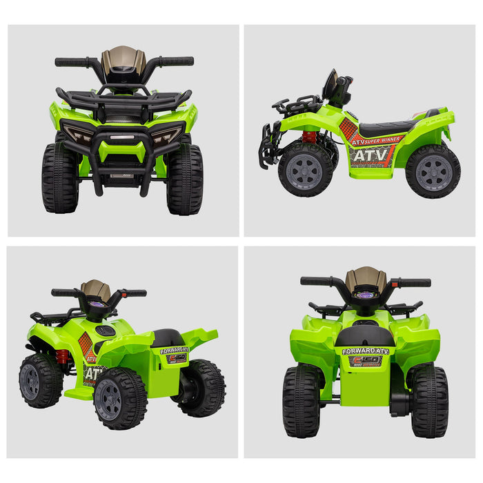 Mini Quad Elettrico per Bambini 6V Verde