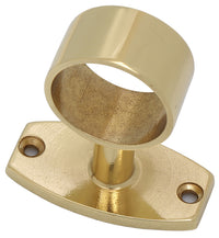 10pz passante ottone lucido ver.da avvitar x tubo mm.30 37042