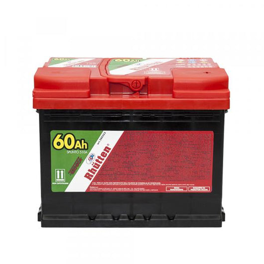 RHUTTEN BATTERIA PER AUTO 60Ah 510A CM.242x175x190 - L2