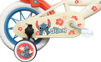 Bicicletta per Bambina 12" 1 Freno Stitch Bianca