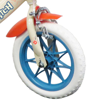 Bicicletta per Bambina 12" 1 Freno Stitch Bianca