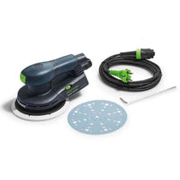 Ets Ec 150/5 Eq - Levigatrice Orbitale Con Una Corsa Di 5Mm Per Finitura E Asportazione In Verticale O Sopratesta 400W - Festool